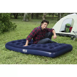 Airbed Blu Floccato Singolo Plus 188X99X22CM