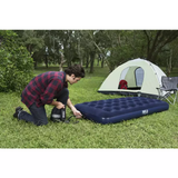 Airbed Blu Floccato Singolo Plus 188X99X22CM