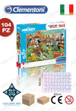 PUZZLE 104 MAXI MICKEY AND FRIENDS